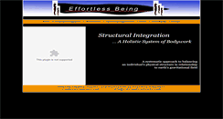 Desktop Screenshot of effortlessbeing.com