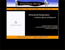 Tablet Screenshot of effortlessbeing.com